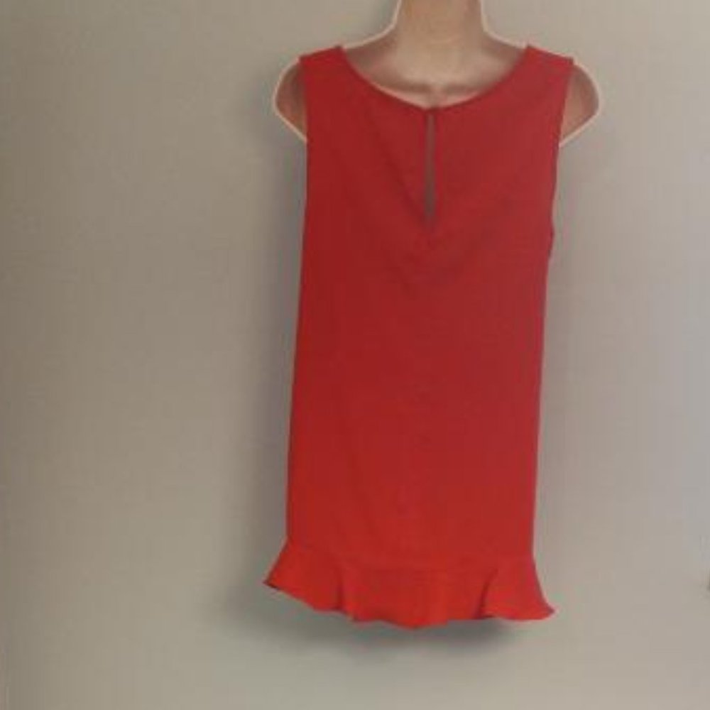 Signature Collection Ruffle Tank Top, Size XS - Picture 6 of 6